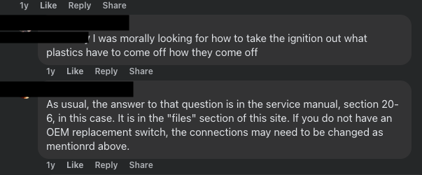 the helpful folk on the Facebook page who said "just read the manual"